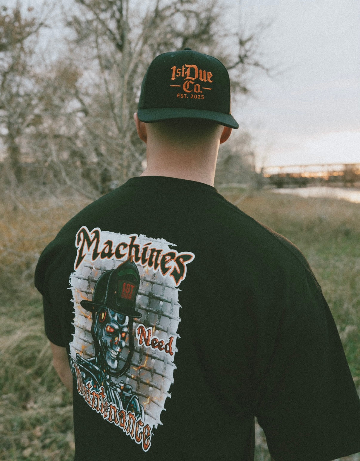 Machines Need Maintenance Fire T-Shirt
