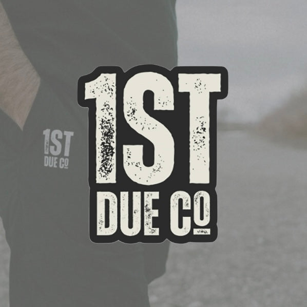 1st Due Co. Sticker